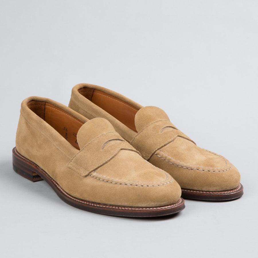 ALDEN | UNLINED PENNY LOAFER TAN SUEDE 6244F | Supply & Advise