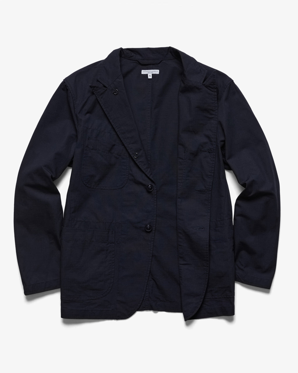 ENGINEERED GARMENTS | BEDFORD JACKET DARK NAVY COTTON RIPSTOP