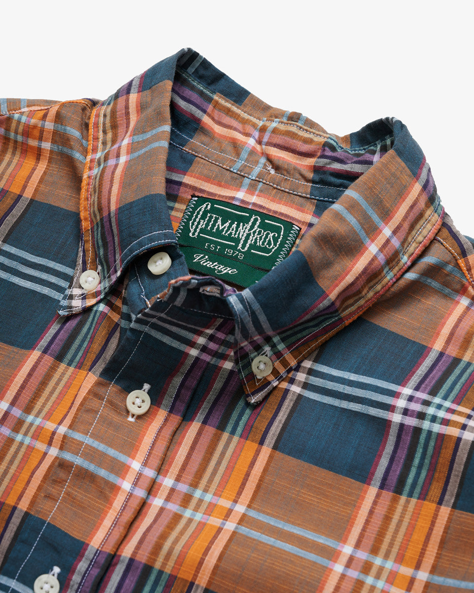 ARCHIVE MADRAS POPOVER ORANGE