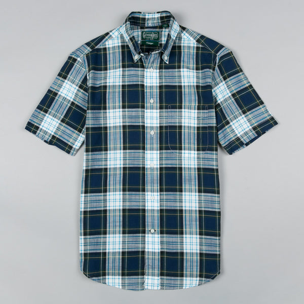 GITMAN VINTAGE | DAYWATCH MADRAS SHORT SLEEVE BUTTON DOWN | Supply & Advise