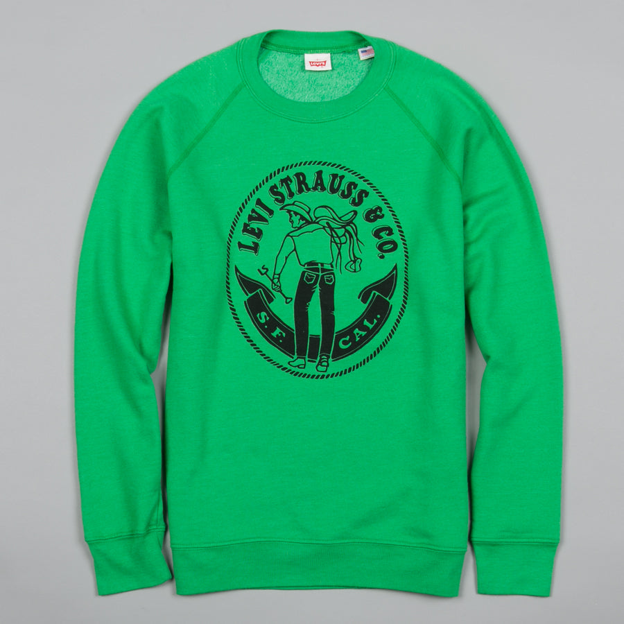 LEVI'S VINTAGE CLOTHING | 1970S SADDLEMAN SWEATSHIRT GREEN | Supply & Advise