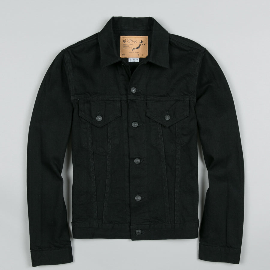trucker jacket black