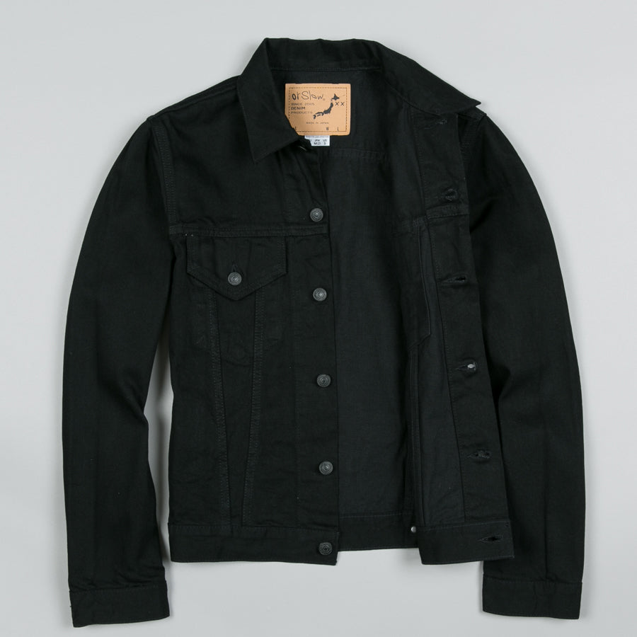 rrl black denim