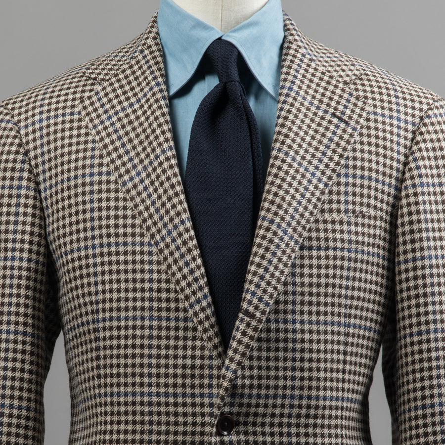 RING JACKET | MARLING & EVANS WOOL/LINEN/SILK SPORT COAT BEIGE GUN CLUB ...