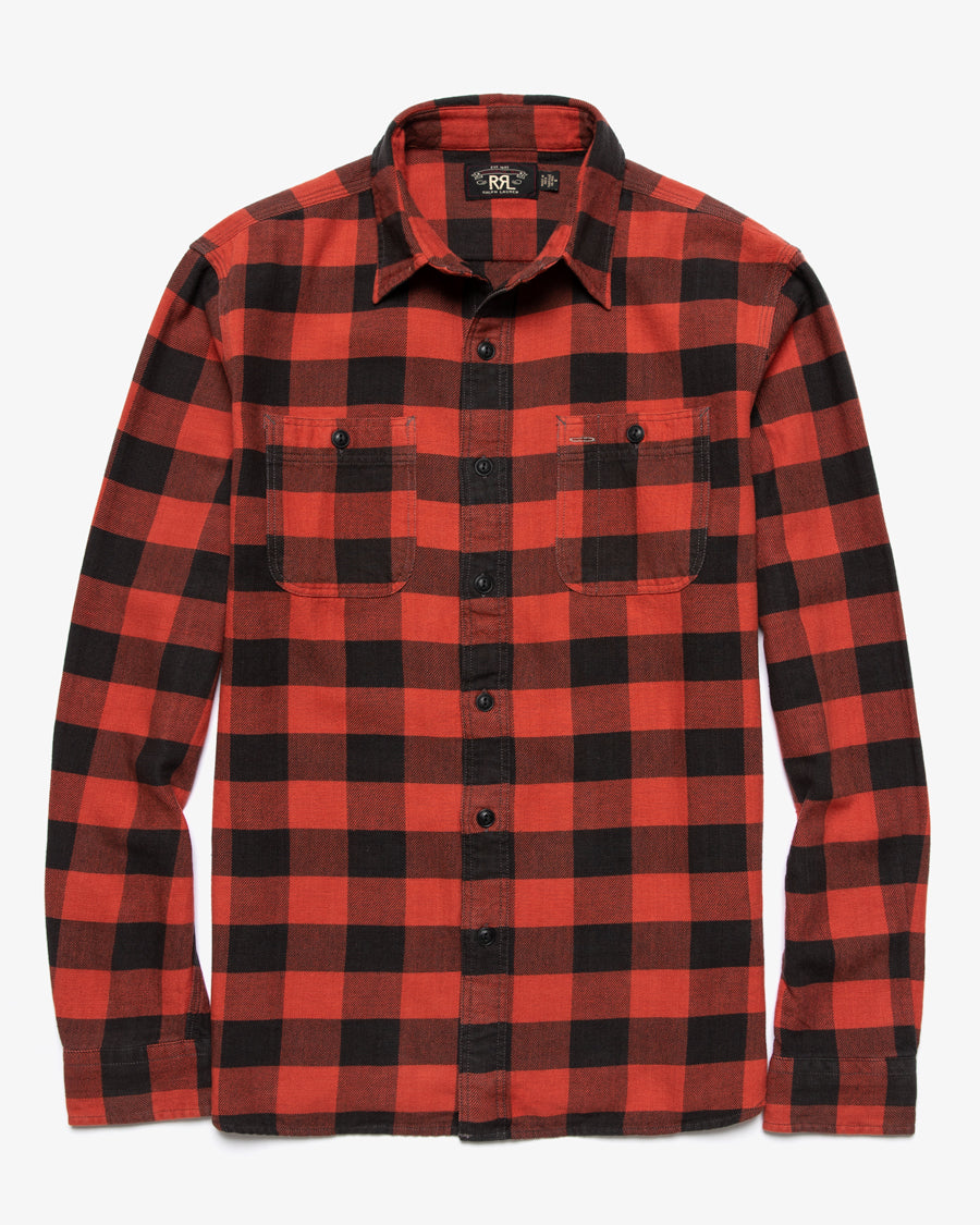 rrl plaid jacket