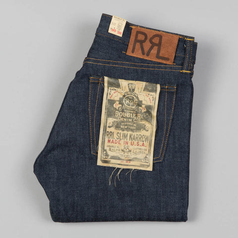 rrl slim narrow rigid