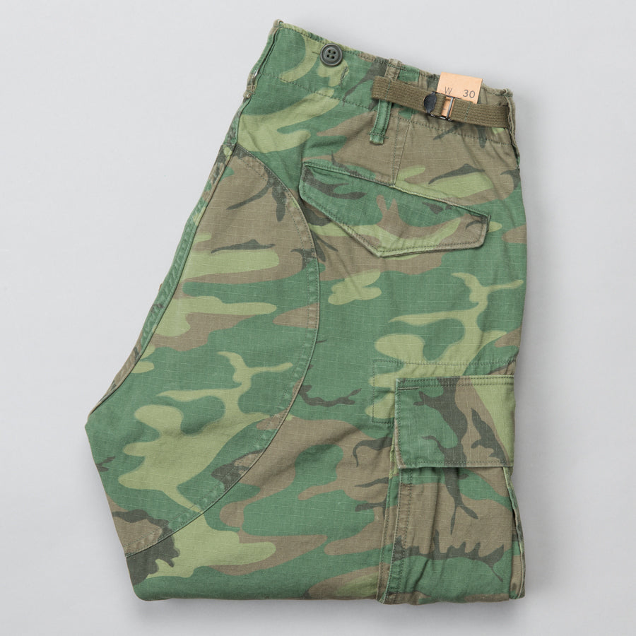 rrl camo cotton surplus cargo pant