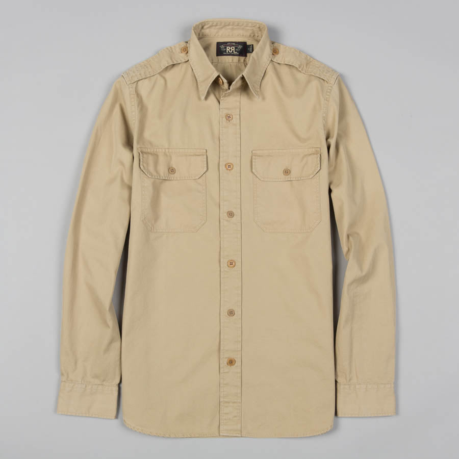 RRL | TWILL MILITARY SHIRT CLASSIC 