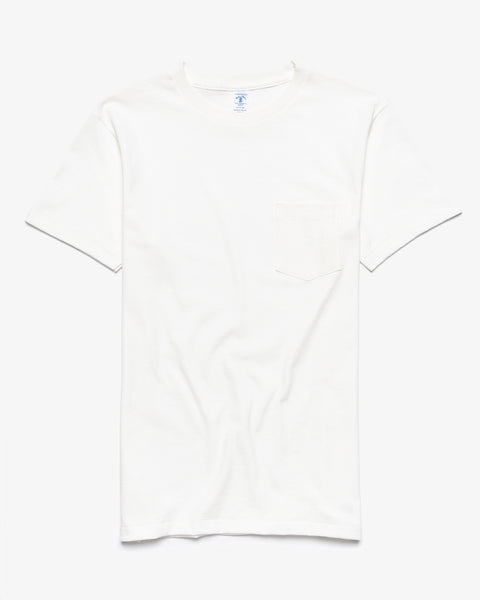 VELVA SHEEN | CREW NECK POCKET T-SHIRT WHITE 2-PAC | Supply & Advise