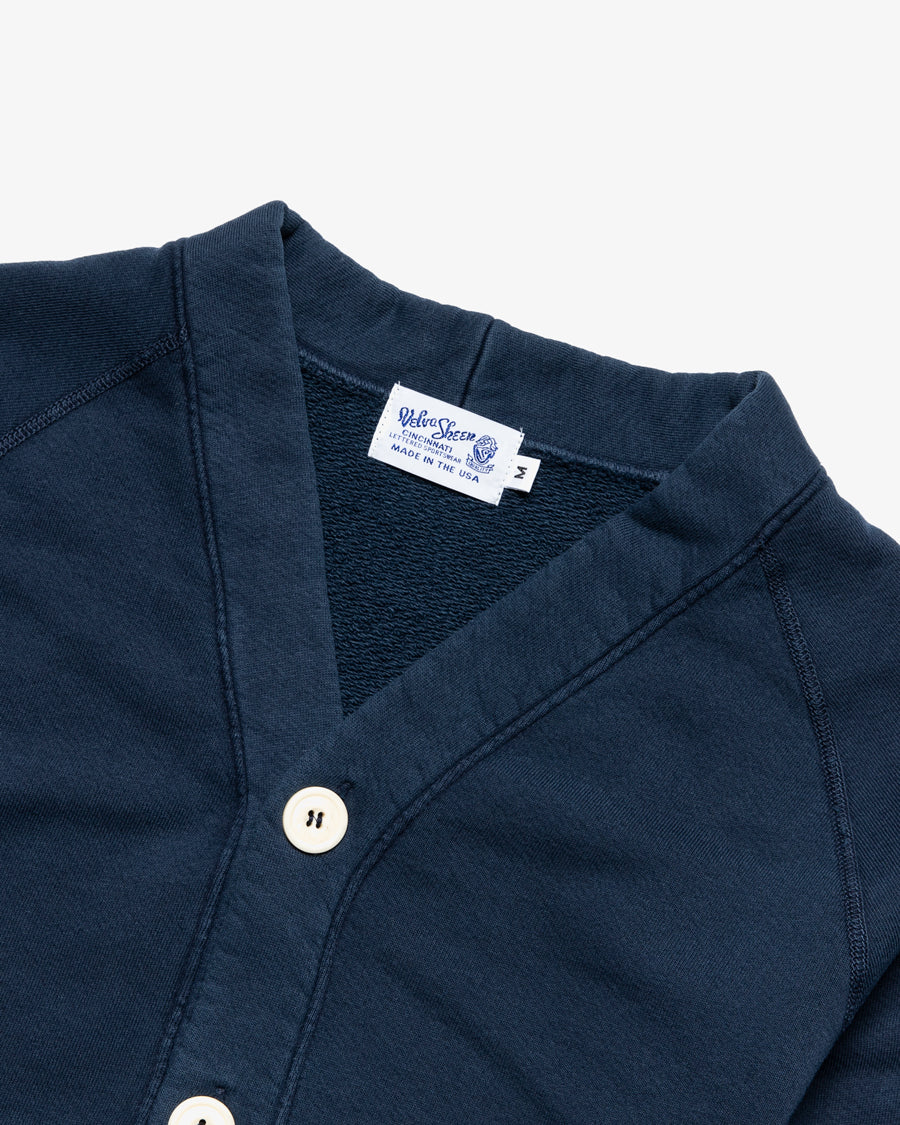 PIGMENT-DYED FREEDOM CARDIGAN NAVY