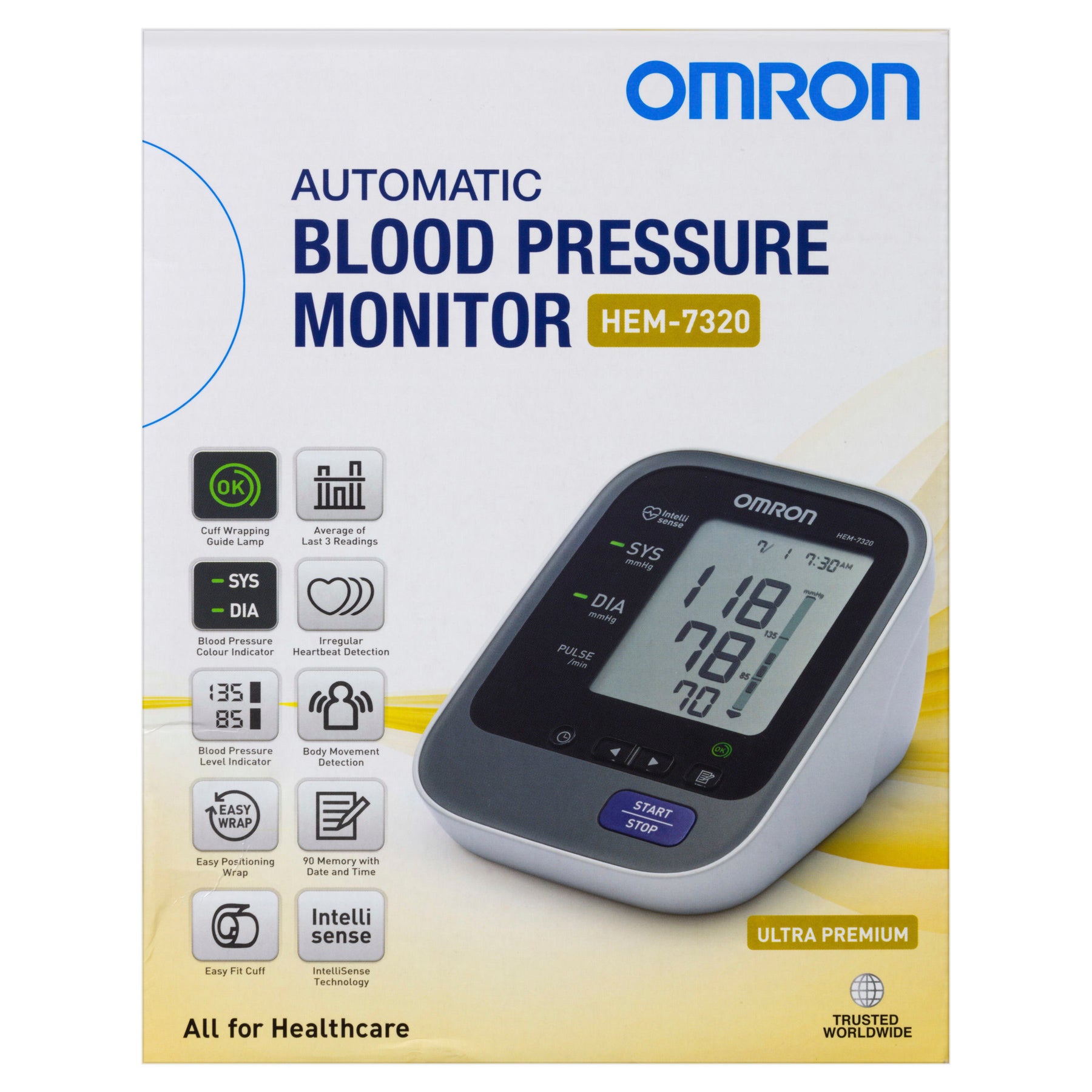 blood pressure monitor that takes 3 readings