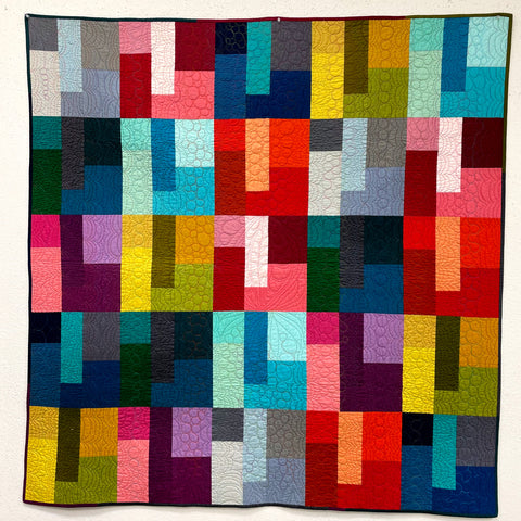 Colored Happy Quilt Valori Wells Stitchinpost