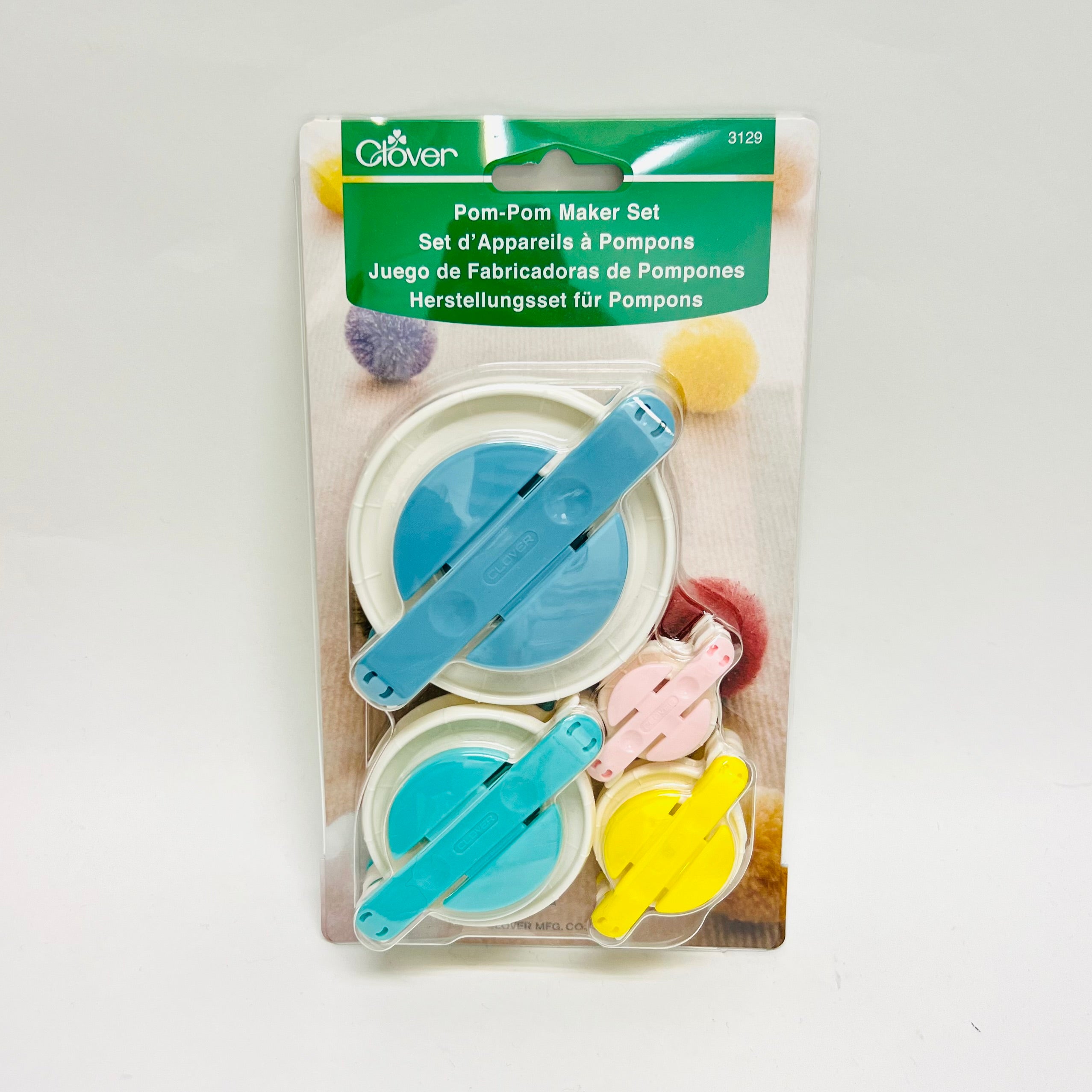 Clover Pom Pom Maker Set of 4 CLO-3129