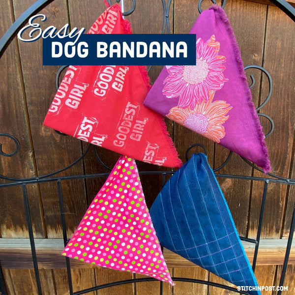 easy dog bandana
