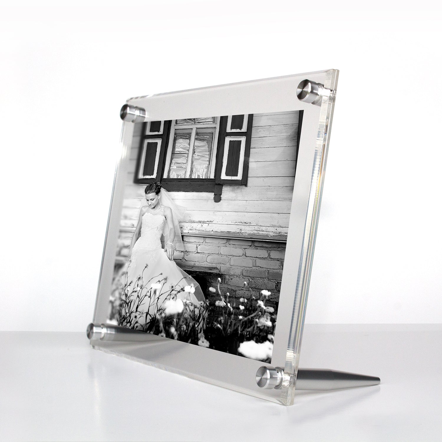 4x6 Little Lo Frame - White/Gray