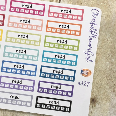 Custom Daily Habit Trackers Planner Stickers – CheerfulPlannerGirl