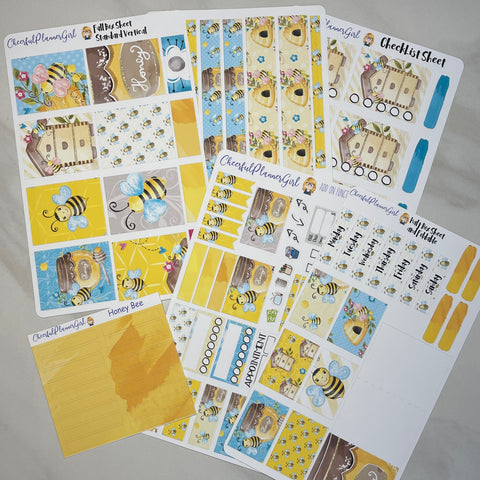 Weekly Planner Sticker Kit for Standard Vertical Planners | Blooming SK001