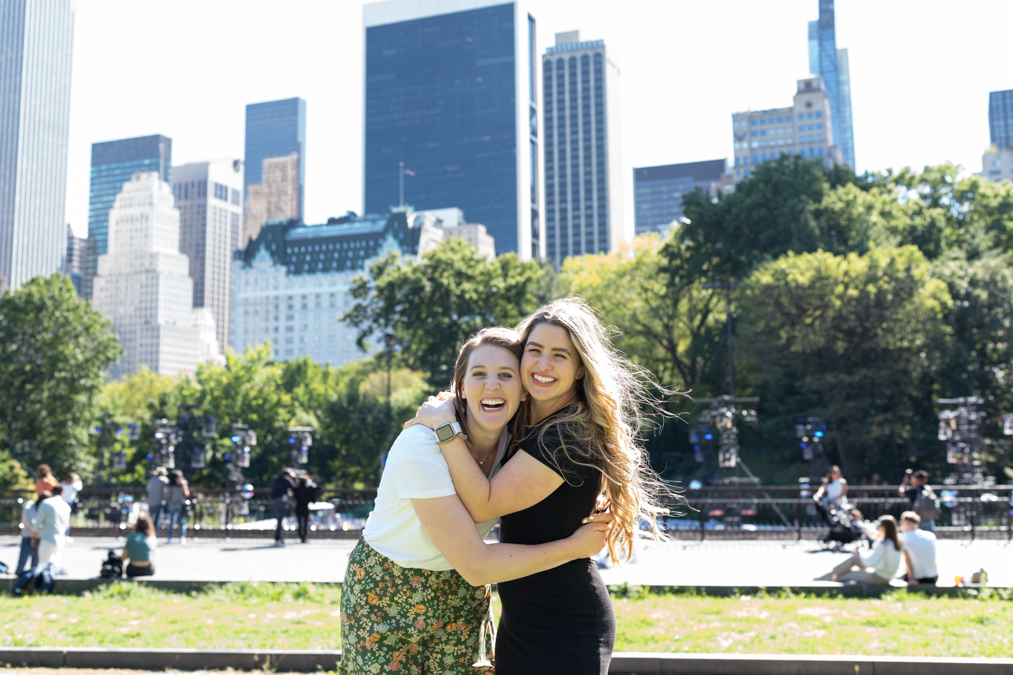Hailee and Taryn in Central Park