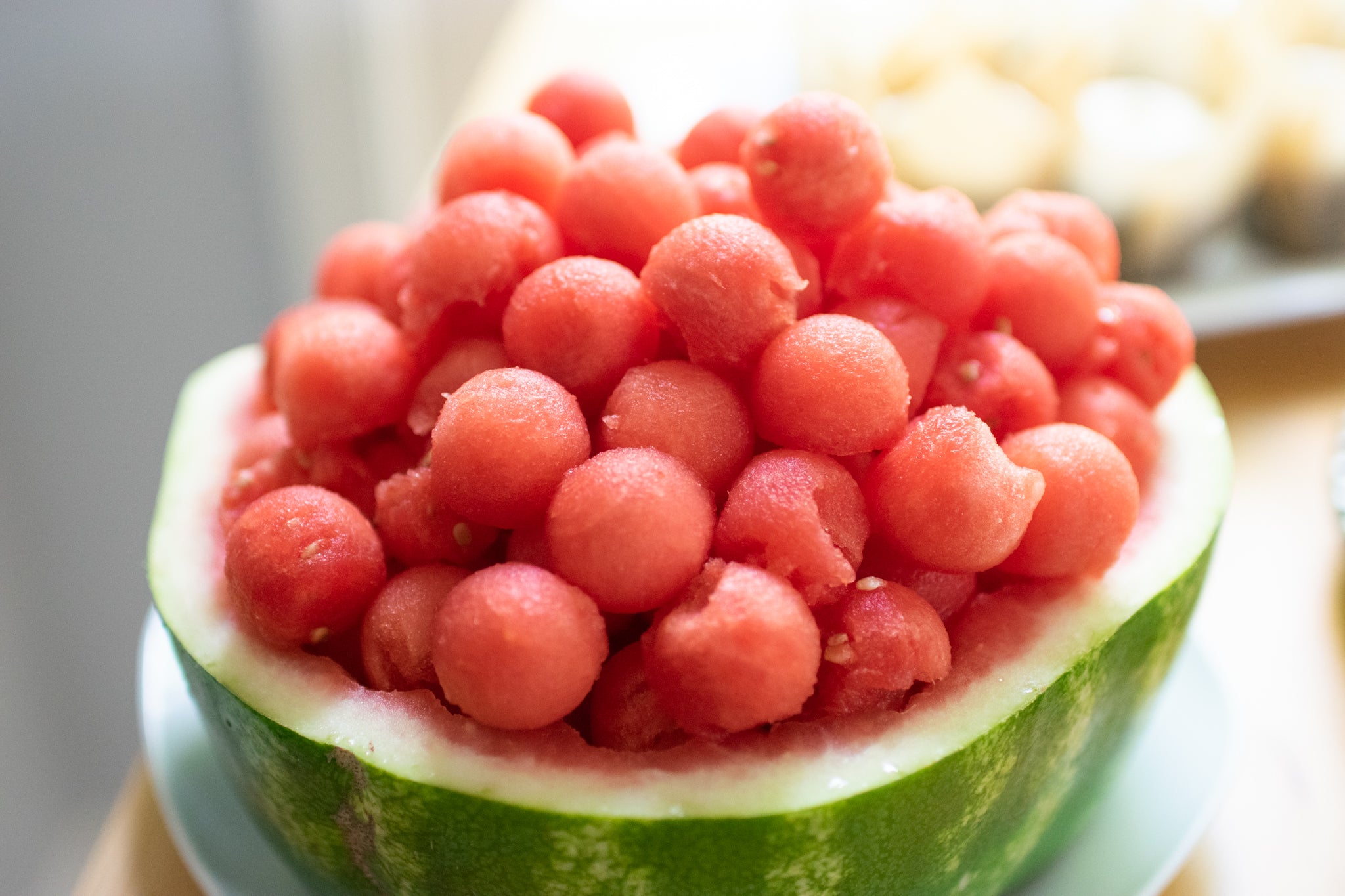watermelon in spheres