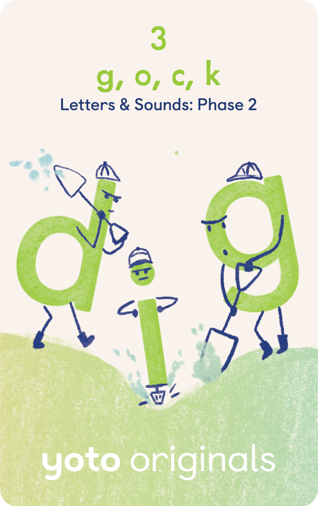 Phonics: Letters and Sounds: Phase 2. Yoto