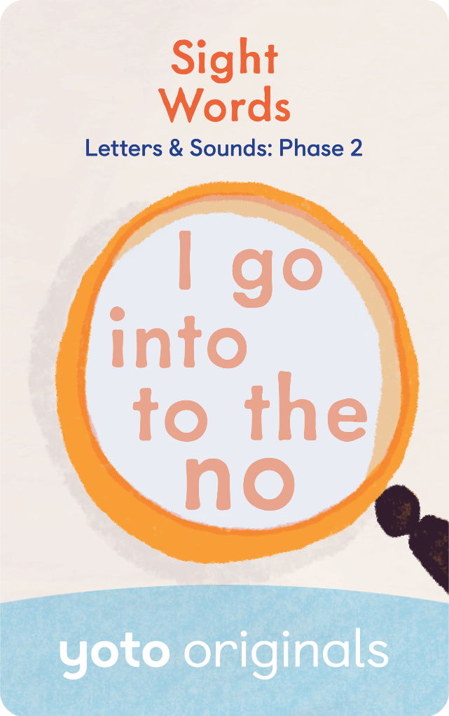 Phonics: Letters and Sounds: Phase 2. Yoto