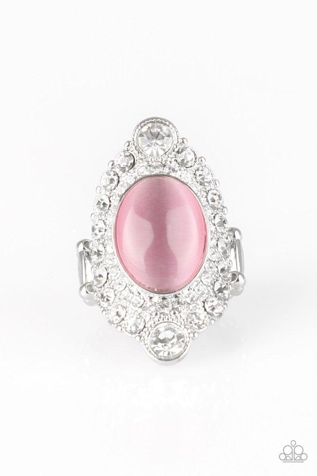 Paparazzi Ring ~ Riviera Royalty - Pink