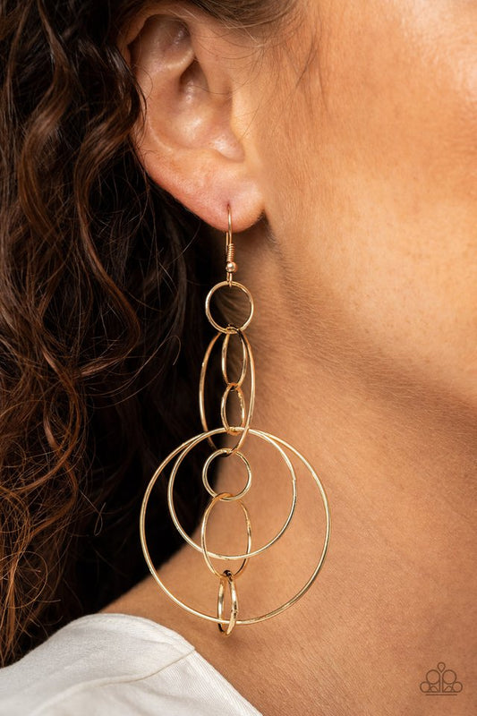 Paparazzi Earring ~ Star Bizarre - Gold – Paparazzi Jewelry, Online Store