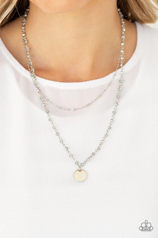 Paparazzi Necklace ~ Dainty Demure - Silver – Paparazzi Jewelry ...