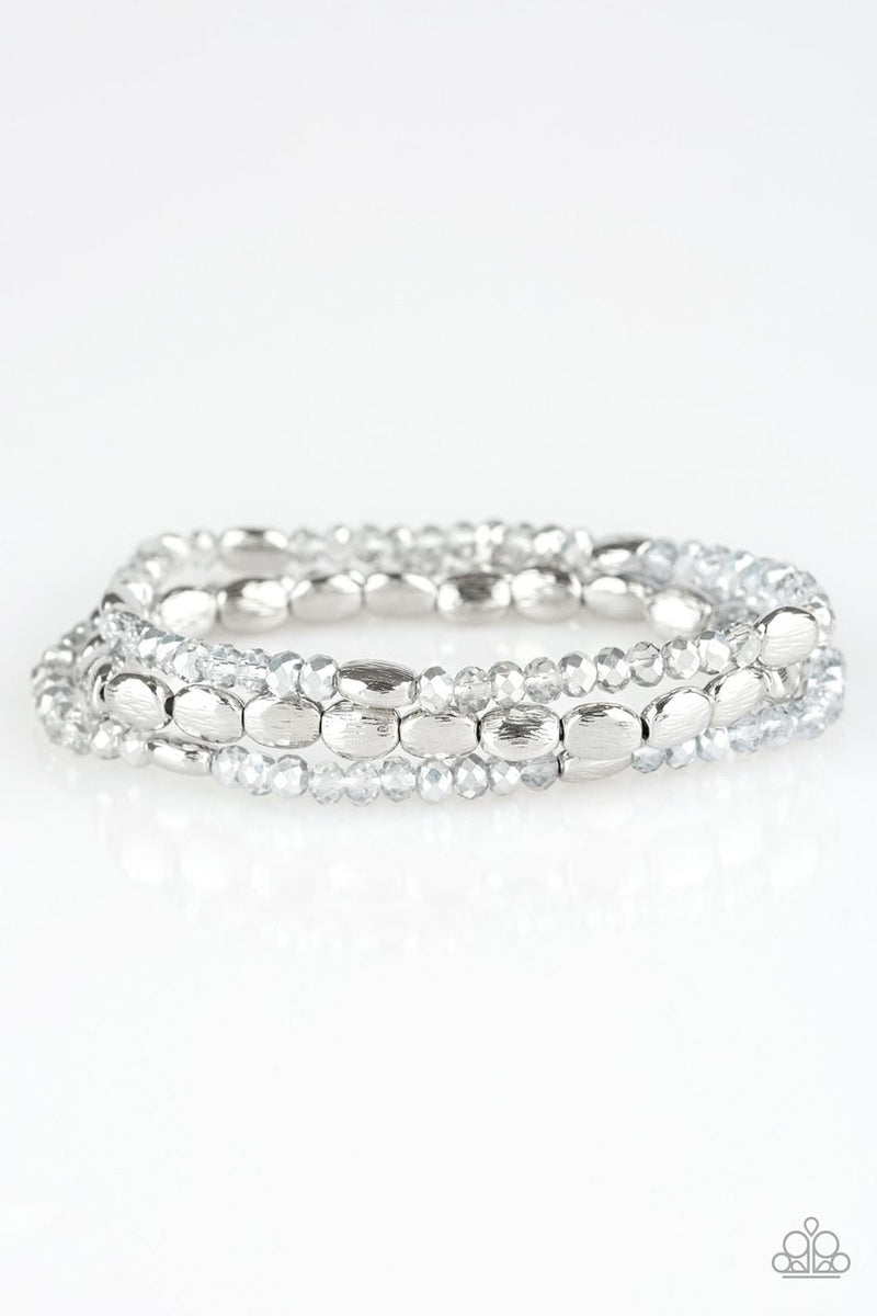 Paparazzi Bracelet ~ Hello Beautiful - Silver – Paparazzi Jewelry ...
