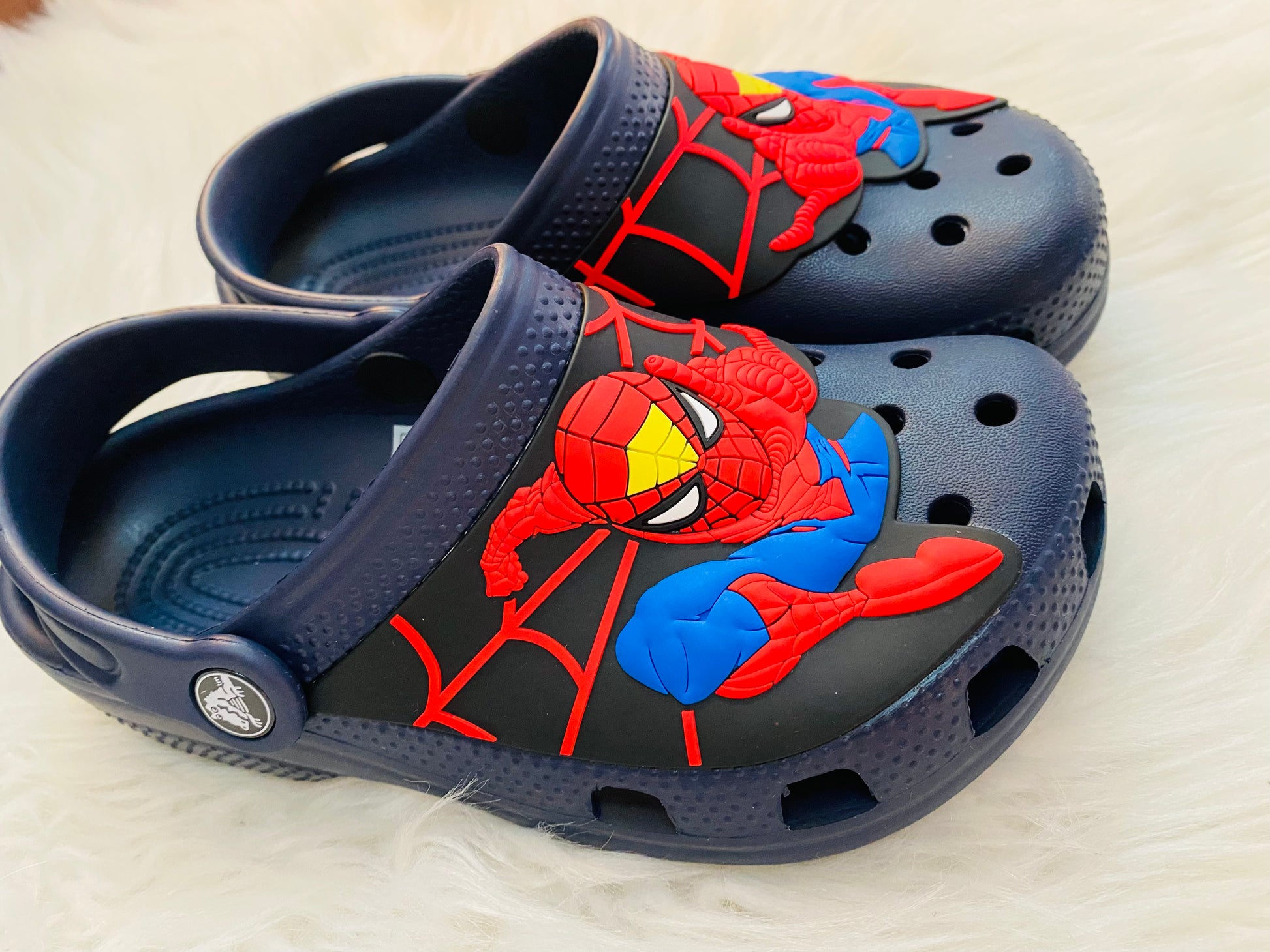 Crocs azul marino Spider Man Niño – Kima Shop HN