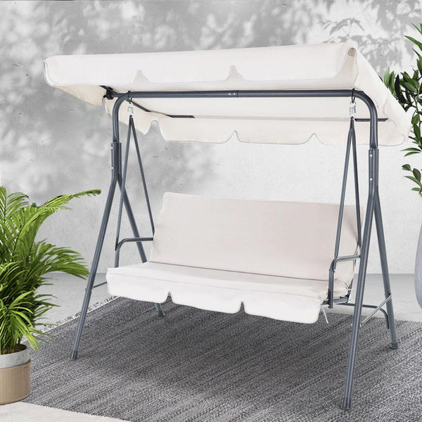 swing seat with cover