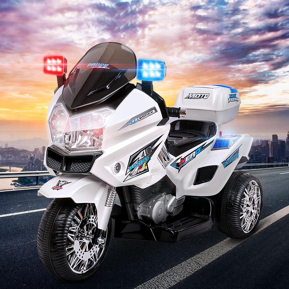 motorised police bike