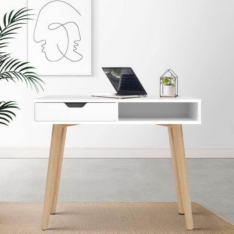 scandi white desk