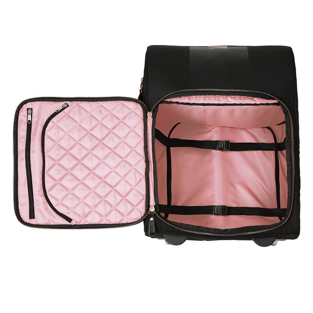 large luggage tote bag with compartments