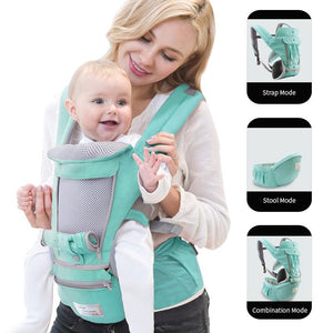 New Hot Best Selling Ergonomic Baby Carrier Infant Kid Baby Hipseat Sling Front Facing Kangaroo Baby Wrap Carrier for Baby Travel 0-36 Months - Aljackie