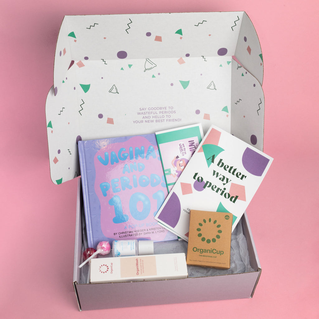 Teen Period Kit x featuring OrganiCup