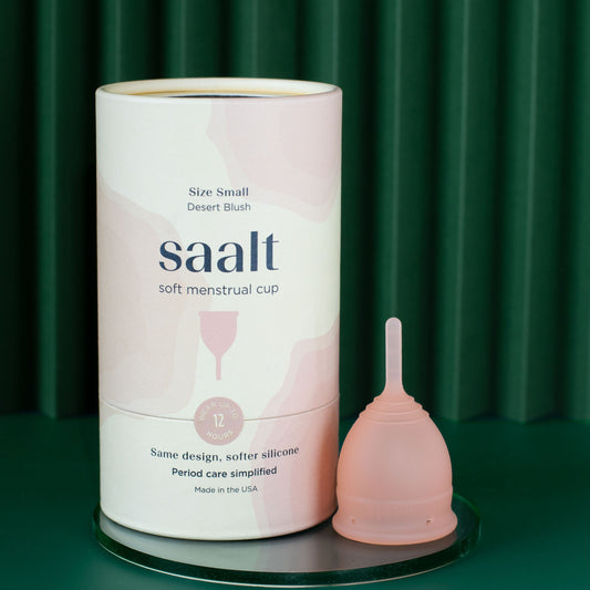 Saalt Cup  Beginner Friendly Reusable Menstrual Cup –