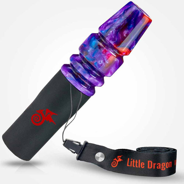 Shisha Mundstück Carbon Aluminium 4er Set – Little Dragon Shisha