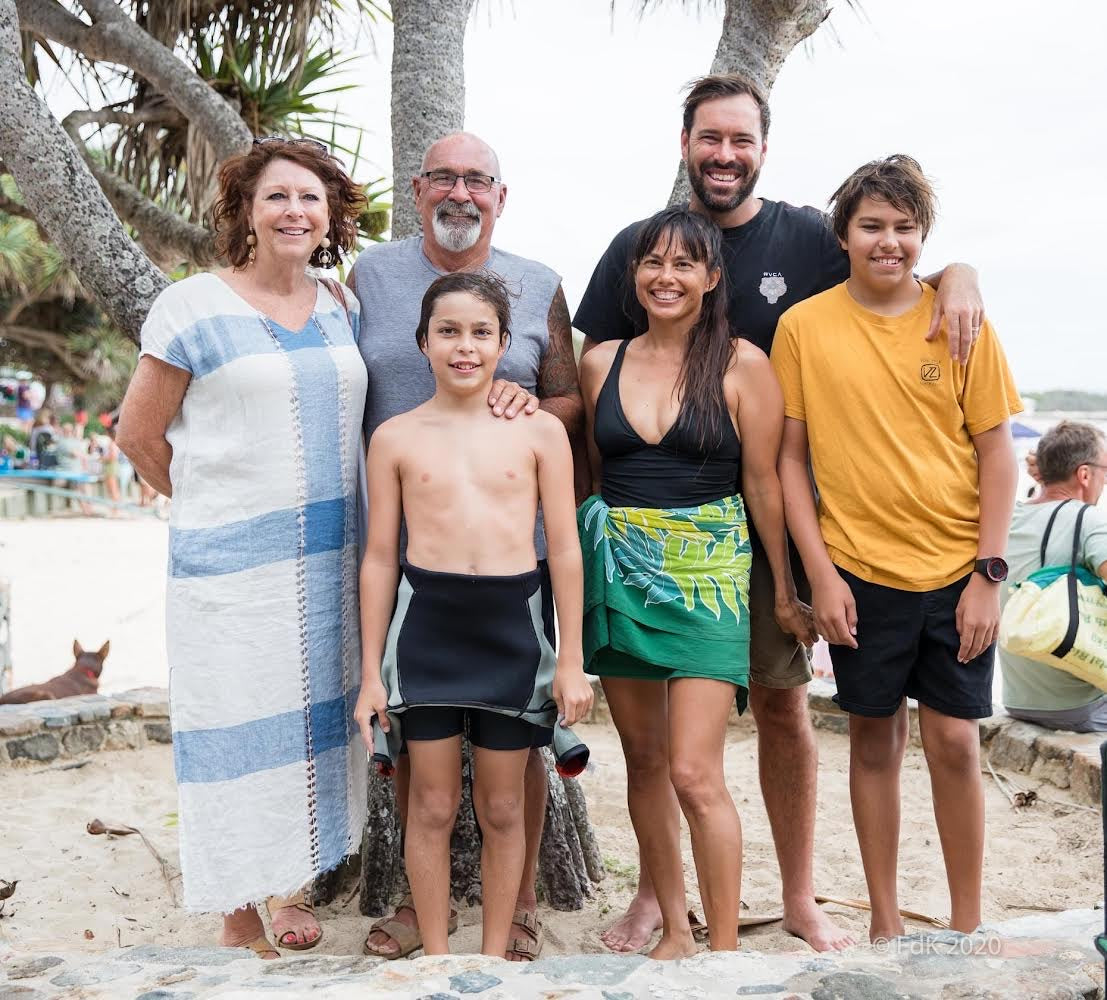 Josh Constable and family