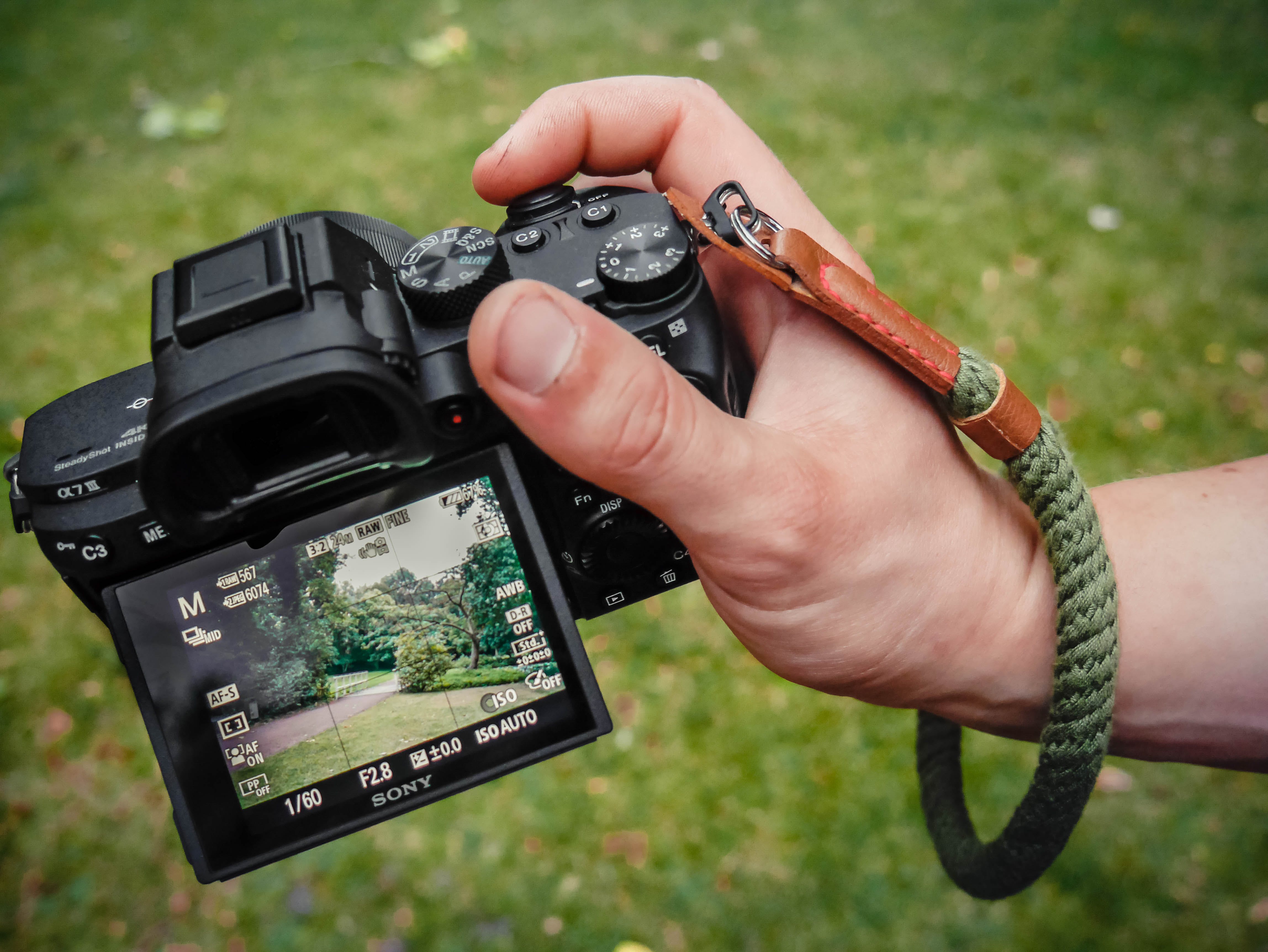 Camera in hand