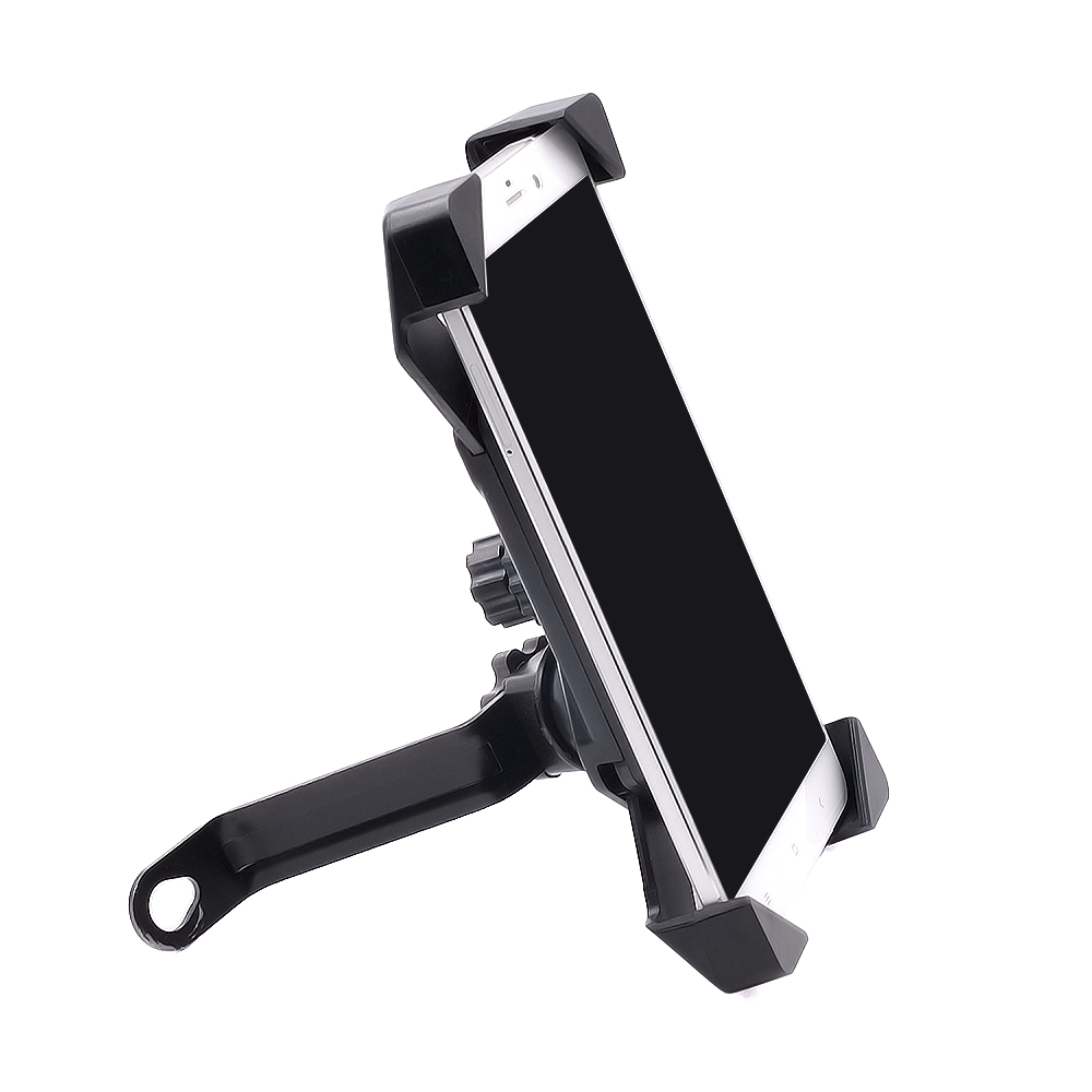 3.5-6Inch Mirror 360 Degree Rotation Motorcycle Bicycle Mount Holder for GPS Mobile Phone