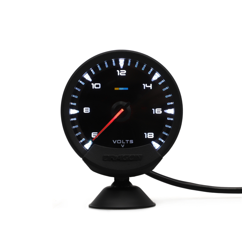 74Mm Auto Gauge 7 Colors Turbo Boost/Volt/Water Temp/Oil Temp/Oil Press/Rpm EGT A/F Ratio Fuel Gauge