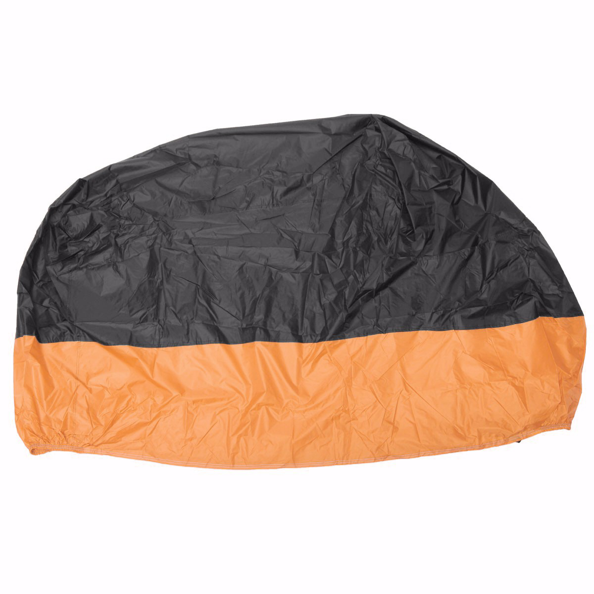 Cubierta impermeable para motocicleta Scooter Lluvia Cubierta para polvo Naranja Negro M-XL