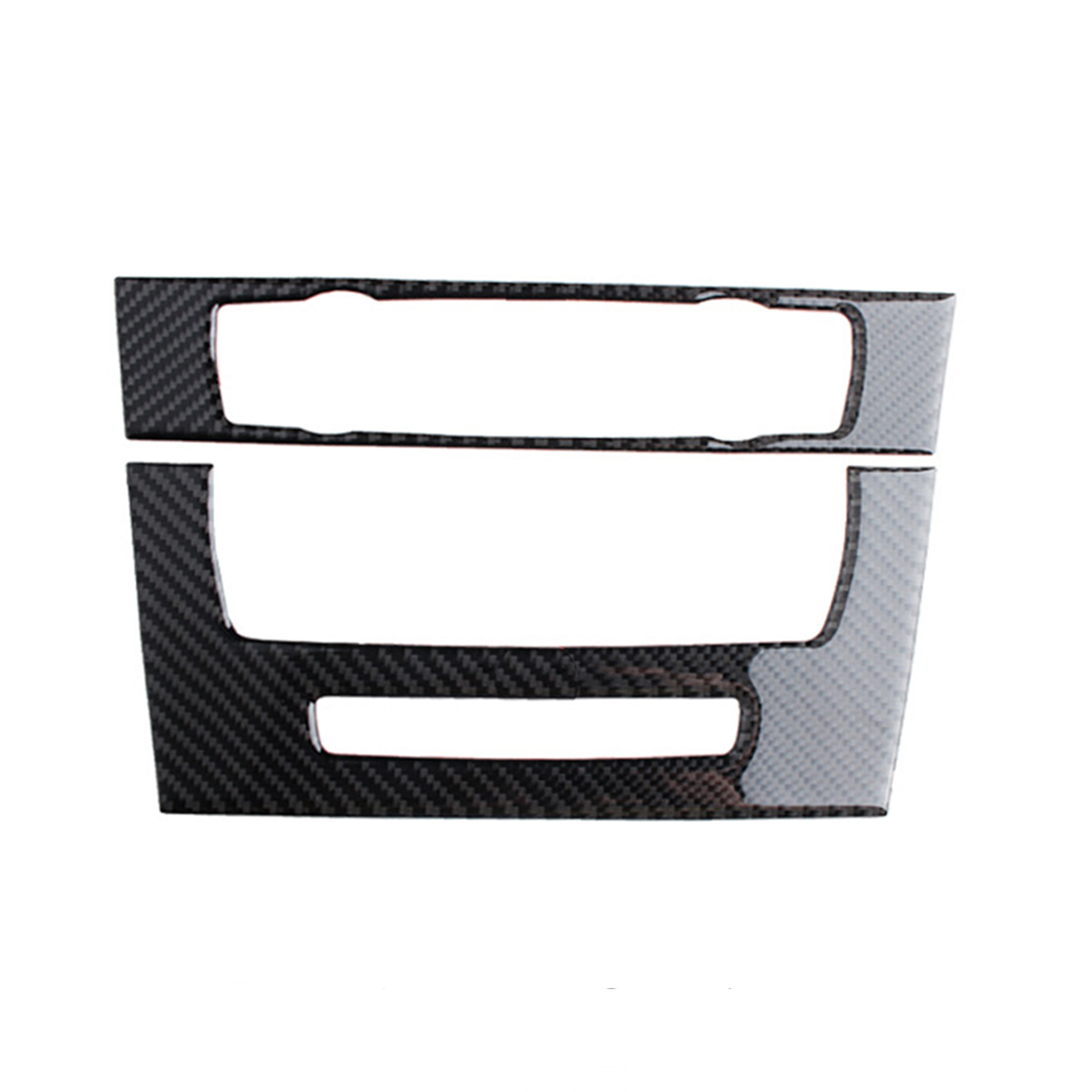 Central Control CD Volume Box Real Carbon Fiber Panel Decoration Interior Modified Auto Parts for BMW 3 Series E90 E92