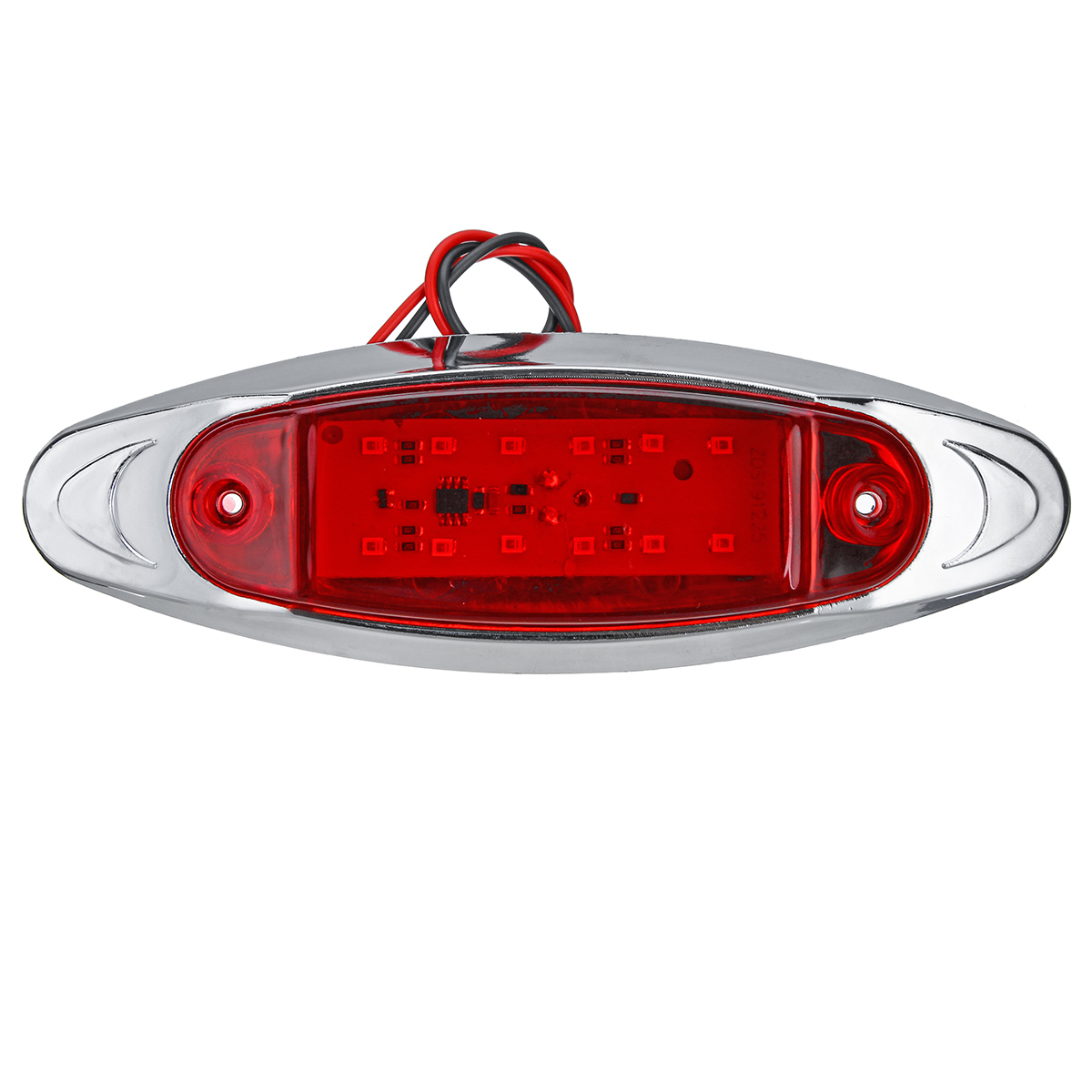 24V LED Side Marker Light Flash Strobe Lámpara de advertencia de emergencia para barco, coche, camión, remolque