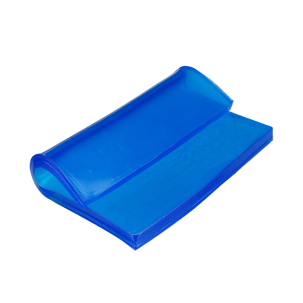 2 cm Motorradsitz Gel Cool Pad Stoßdämpfungsmatte DIY Cut Kissen Blau