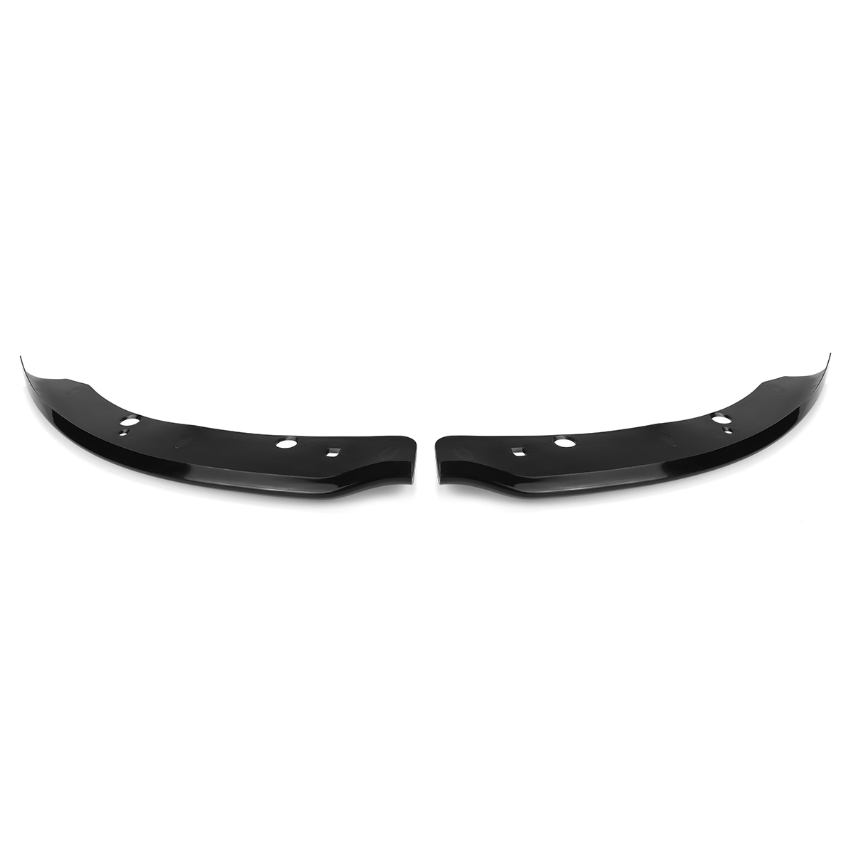 Protector separador de labios de parachoques delantero negro para Dodge Charger SRT Scat Pack 2015-2019