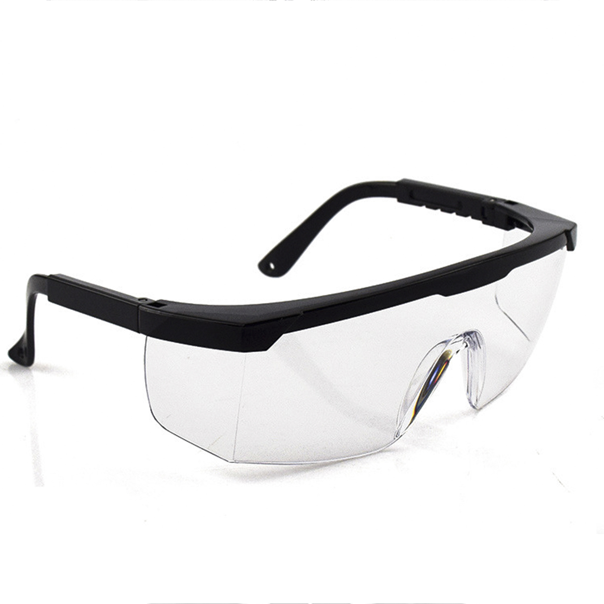 12PCS Clear Isolation Goggles Multifunctional Eye Mask Protection Glasses Dust-Proof Anti-Fog Wind-Proof Sand 360-Degree Fully-Enclosed Wearable Glasses Anti-Impact Lab Wor