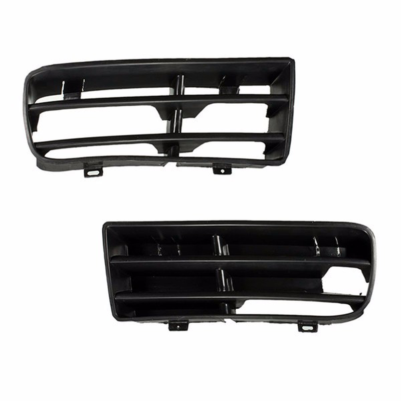 Un par de parrillas de esquina inferior del parachoques delantero para VW GOLF MK4 97-05 negro