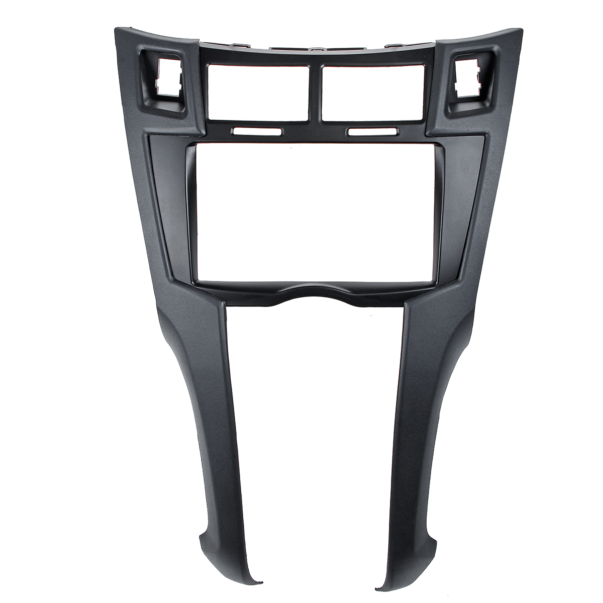 Doble 2Din Car Stereo Radio Frame Fascia Cover Trim Kit Panel para Toyota Yaris Vitz Platz 2005-2011